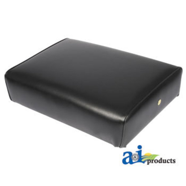 A & I Products Bottom Cushion, Wood Base, BLK VINYL 20" x15" x5" A-363220R91-1